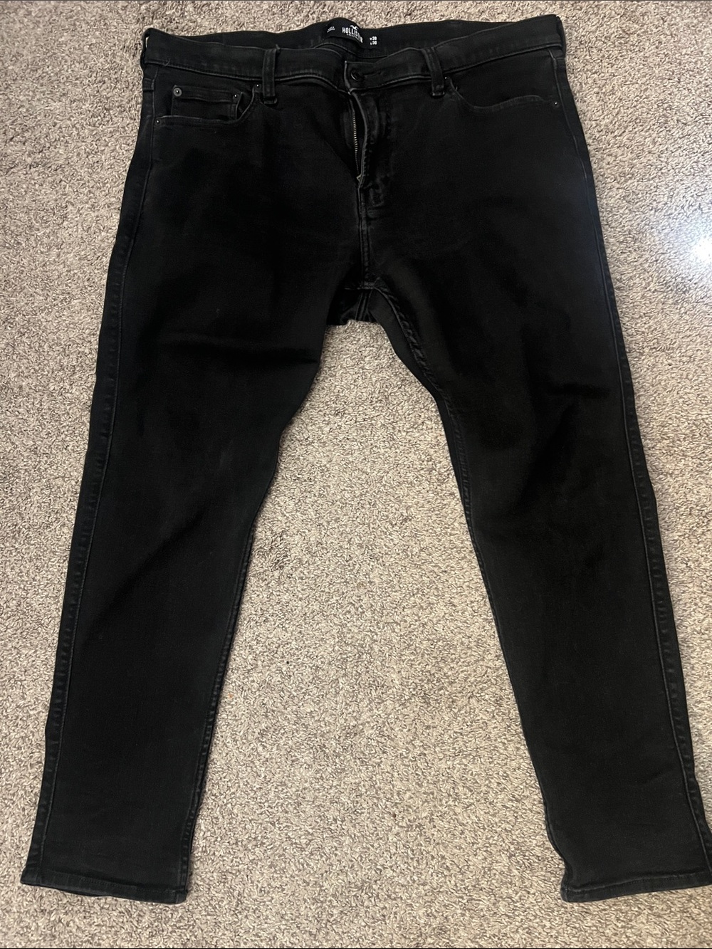 Hollister Men's Black Jeans